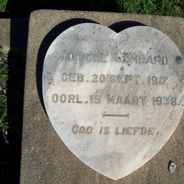 LOMBARD Johnnie 1917-1938