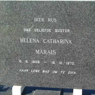 MARAIS Helena Catharina 1908-1970