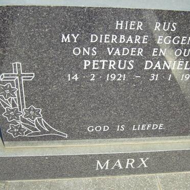 MARX Petrus Daniël 1921-1985