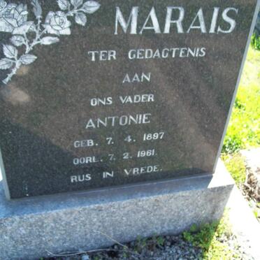 MARAIS Antonie 1897-1961