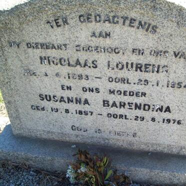 MATTHEE Nicolaas Lourens 1893-1953 &amp; Susanna Barendina 1897-1976