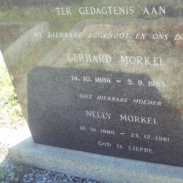 MORKEL Gerhard 1888-1963 &amp; Nelly 1890-1981