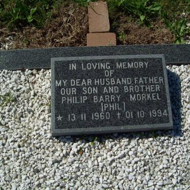 MORKEL Philip Barry 1960-1994