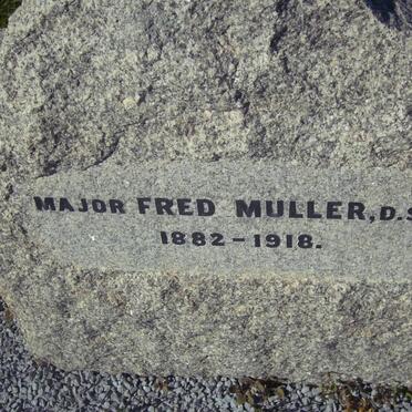 MULLER Fred 1882-1918