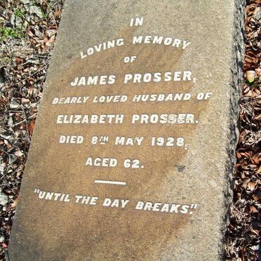 PROSSER James -1928