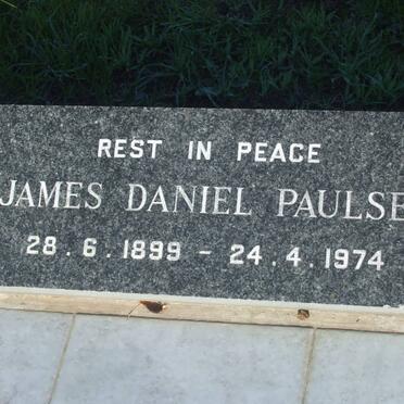 PAULSE James Daniel 1899-1974