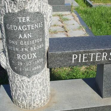 PIETERS Roux 1958-1986