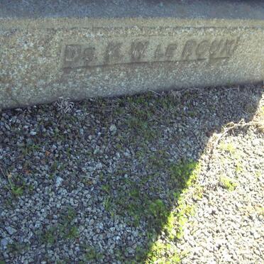 ROUX Maria Issabella, le nee NICOL 1882-1954