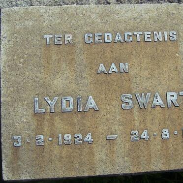 SWART Lydia 1924-1962