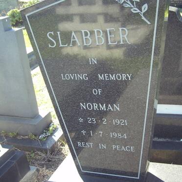 SLABBER Norman 1921-1984