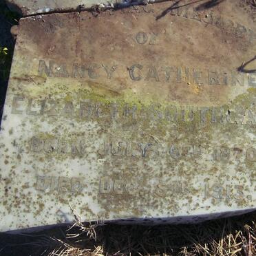 SOUTHGATE Nacy Catherine Elizabeth 1870-1913