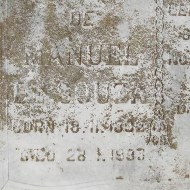 SOUZA Manuel, de 1892-1983