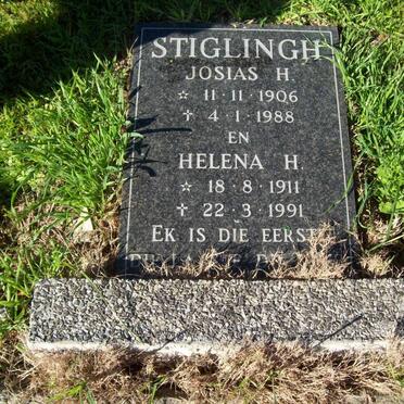 STIGLINGH Josias H. 1906-1988 &amp; Helena H. 1911-1991