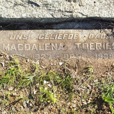 TOERIEN Magdalena 1927-1928