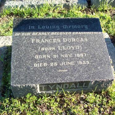 TYNDALE Frances Dorcas nee LLOYD 1867-1955