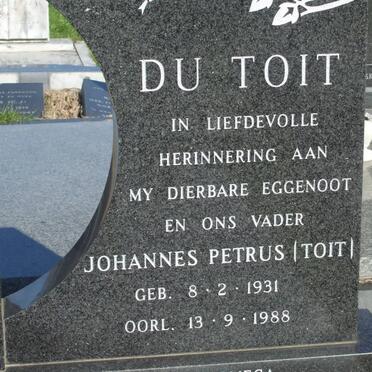 TOIT Johannes Petrus, du 1931-1988