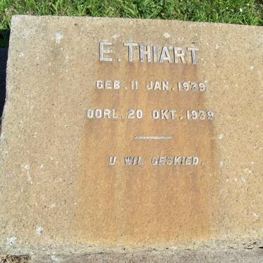 THIART E. 1939-1939