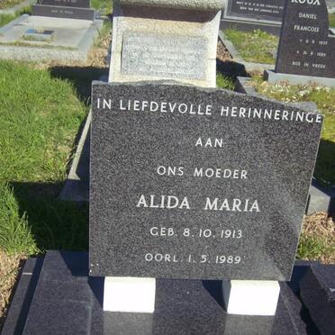 TOERIEN Alida Maria 1913-1989