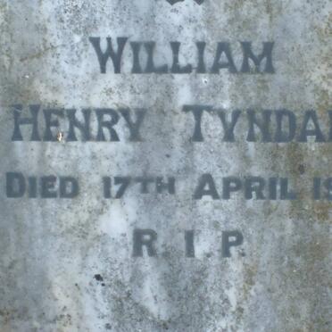 TYNDALL William Henry -1935