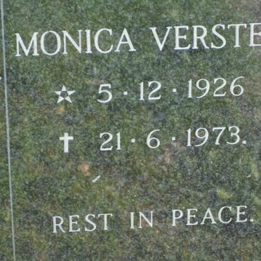 VERSTER Monica 1926-1973