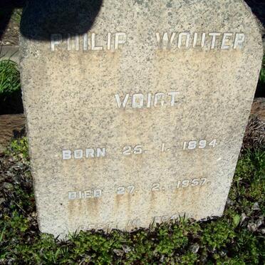 VOIGT Philip Wouter 1894-1957