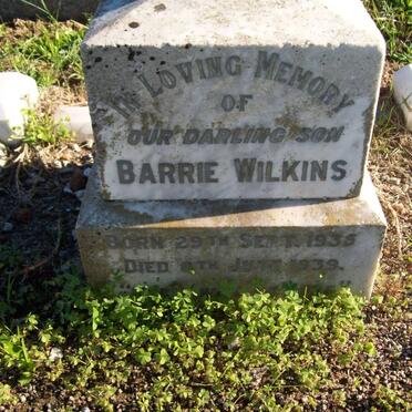 WILKINS Barrie 1935-1939