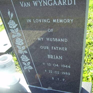 WYNGAARDT Brain, van 1944-1989