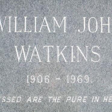 WATKINS William John 1906-1969