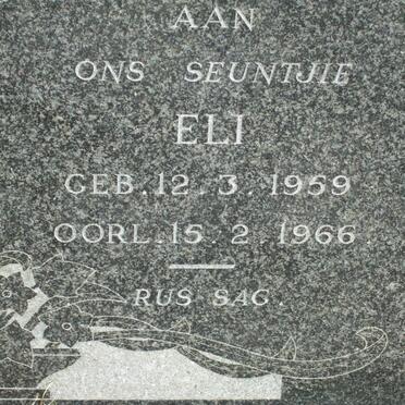 WILLEMSE Eli 1959-1966