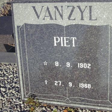 ZYL Piet, van 1902-1968