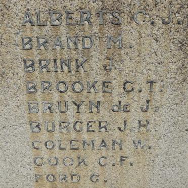 03. Memorial_1 : Great War 1914-1918