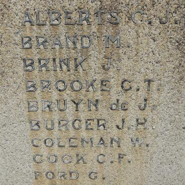 03. Memorial_1 : Great War 1914-1918