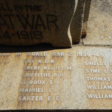 07. Memorial_2 : 2nd World War 1939-1945