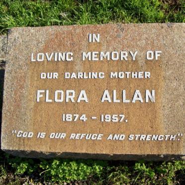 ALLAN Flora 1874-1957