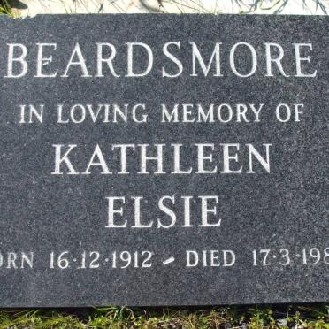 BEARDSMORE Kathleen Elsie 1912-1988