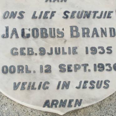 BRAND Jacobus 1935-1936
