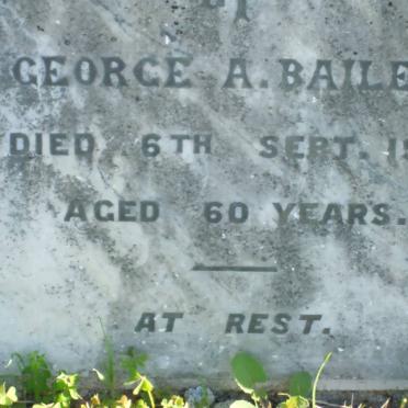 BAILEY George A. -1931
