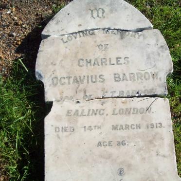 BARROW Charles Octavius -1913