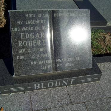 BLOUNT Edgar Robert 1918-1992