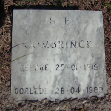COMBRINCK H.E. 1919-1989