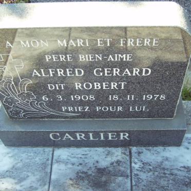CARLIER Alfred Gerard dit Robert 1908-1978