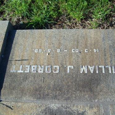 CORBETT William J. 1903-1969