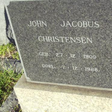 CHRISTENSEN John Jacobus 1909-1968