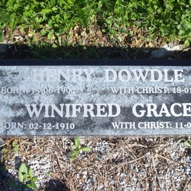 COETZEE Henry Dowdle 1904-1982 &amp; Winifred Grace 1910-1997