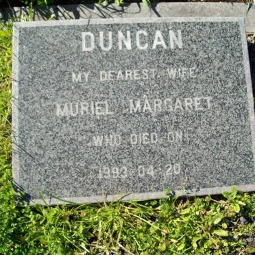 DUNCAN Muriel Margaret -1993