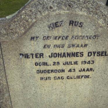 DYSEL Pieter Johannes -1943