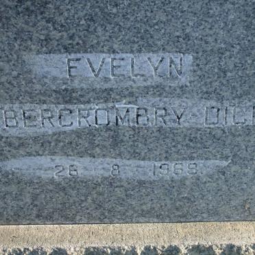 DICK Evelyn Abercrombry -1969