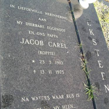 EKSTEEN Jacob Carel 1910-1975
