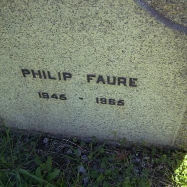 FAURE Philip 1946-1965