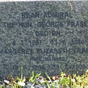 FRASER George 1887-1970 &amp; Margaret Elizabeth BARNES 1904-1999